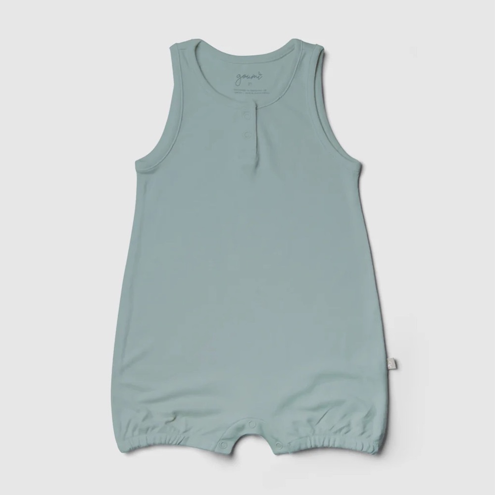 Guomikids quick change romper / sea glass / 2-3t nwt